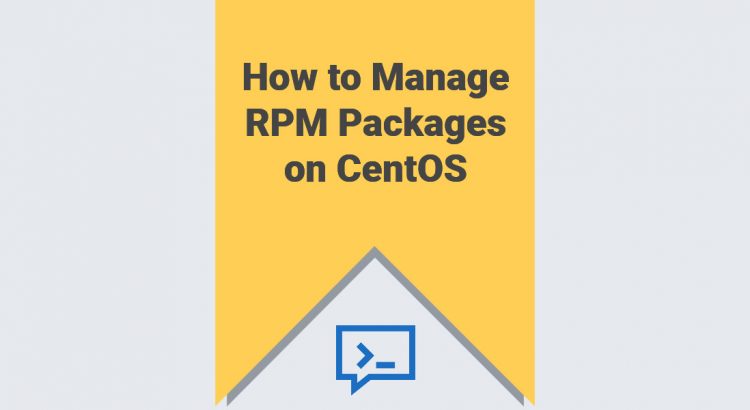 manage rpm packages on centos