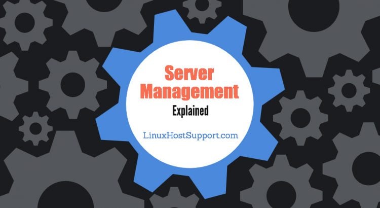 what is server management