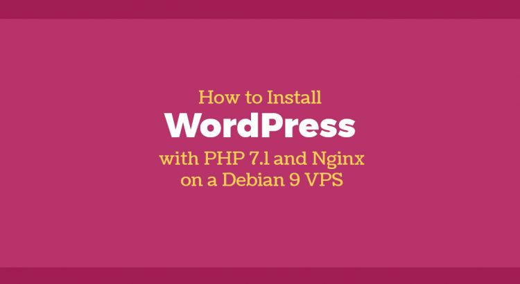 install wordpress php 7 debian