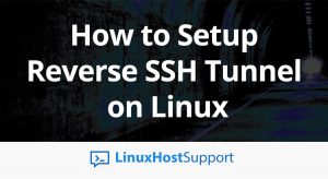 ssh tunnel linux command line