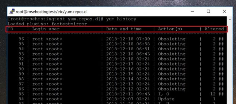 How to Reveal All "Install" Commands Using Yum | LinuxHostSupport
