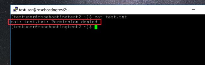 Permission denied linux как исправить