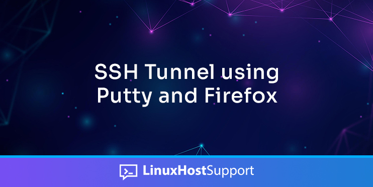 ssh tunnel using putty and firefox