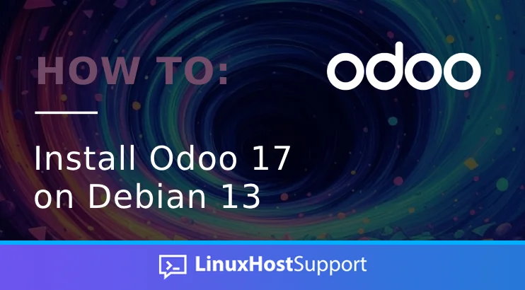 How to install Odoo 17 on Debian 13