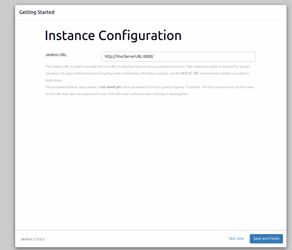 install Jenkins on Debian 13 configuration