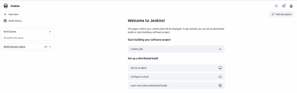 Jenkins Admin Dashboard