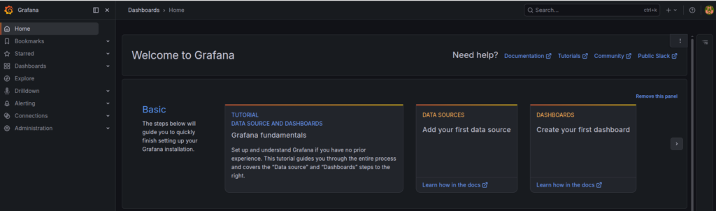 Grafana for Linux Server