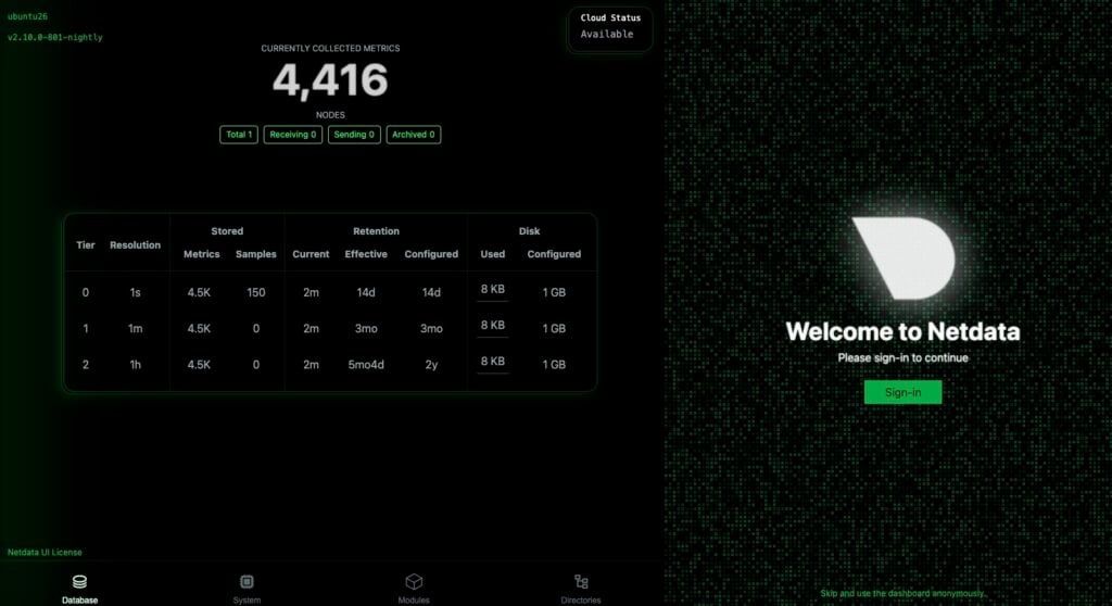 Real-Time Server Monitoring