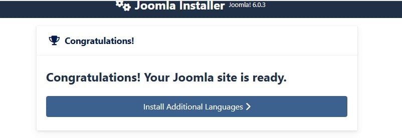 Joomla Installer